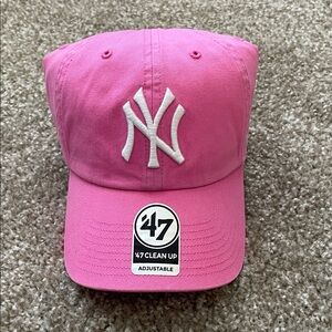 NWT Lids New York Yankees Pink 47 Hat
